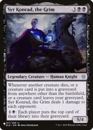 Syr Konrad, the Grim<br /><span class="collector-number">Collector No. ELD-107</span>