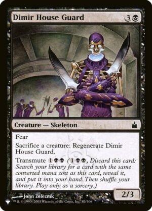 Dimir House Guard<br /><span class="collector-number">Collector No. RAV-83</span>