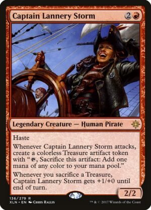 Captain Lannery Storm<br /><span class="collector-number">Collector No. 136</span>