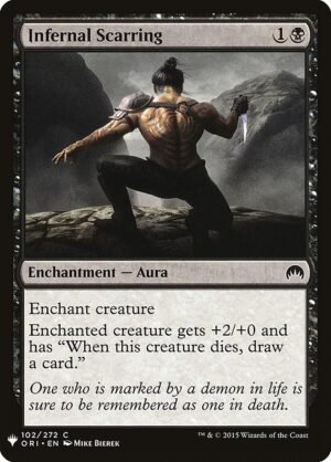 Infernal Scarring<br /><span class="collector-number">Collector No. ORI-102</span>