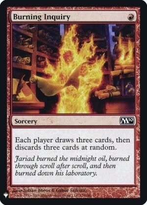 Burning Inquiry<br /><span class="collector-number">Collector No. M10-128</span>