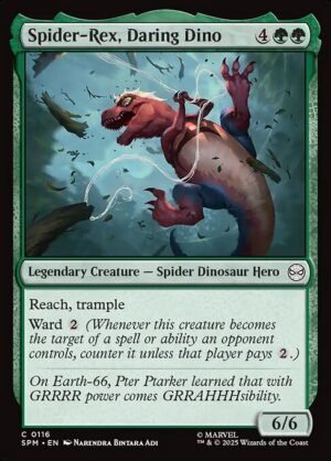 Spider-Rex, Daring Dino - Foil<br /><span class="collector-number">Collector No. 116</span>