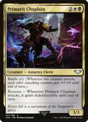 Primaris Chaplain<br /><span class="collector-number">Collector No. 137</span>