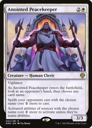 Anointed Peacekeeper - Foil<br /><span class="collector-number">Collector No. 2</span>