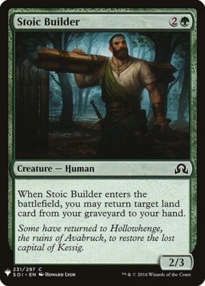 Stoic Builder<br /><span class="collector-number">Collector No. SOI-231</span>