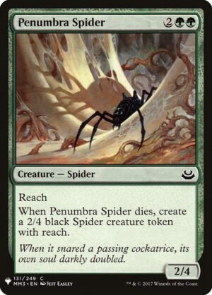 Penumbra Spider<br /><span class="collector-number">Collector No. MM3-131</span>