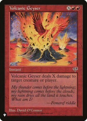 Volcanic Geyser<br /><span class="collector-number">Collector No. MIR-202</span>
