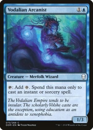 Vodalian Arcanist<br /><span class="collector-number">Collector No. 73</span>