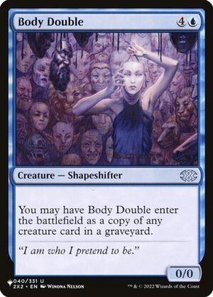 Body Double<br /><span class="collector-number">Collector No. 2X2-40</span>