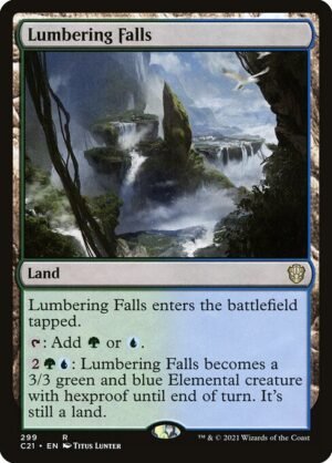 Lumbering Falls<br /><span class="collector-number">Collector No. 299</span>