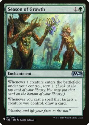 Season of Growth<br /><span class="collector-number">Collector No. M20-191</span>
