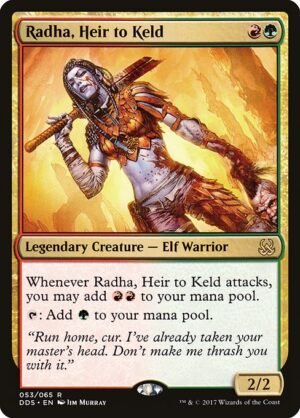 Radha, Heir to Keld<br /><span class="collector-number">Collector No. 53</span>