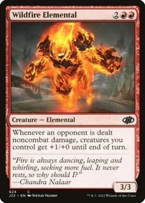 Wildfire Elemental<br /><span class="collector-number">Collector No. 624</span>