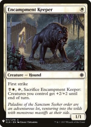 Encampment Keeper<br /><span class="collector-number">Collector No. XLN-11</span>