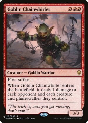 Goblin Chainwhirler<br /><span class="collector-number">Collector No. DOM-129</span>