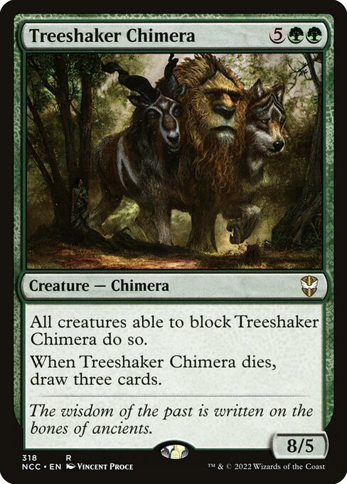 Treeshaker Chimera<br /><span class="collector-number">Collector No. 318</span>