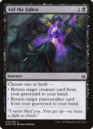 Aid the Fallen<br /><span class="collector-number">Collector No. 76</span>
