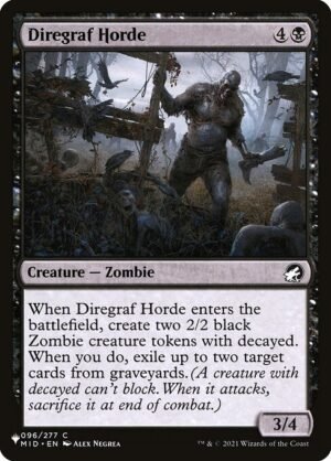 Diregraf Horde<br /><span class="collector-number">Collector No. MID-96</span>