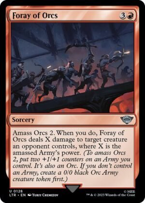 Foray of Orcs<br /><span class="collector-number">Collector No. 128</span>