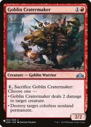 Goblin Cratermaker<br /><span class="collector-number">Collector No. GRN-103</span>
