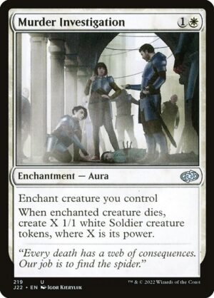 Murder Investigation<br /><span class="collector-number">Collector No. 219</span>