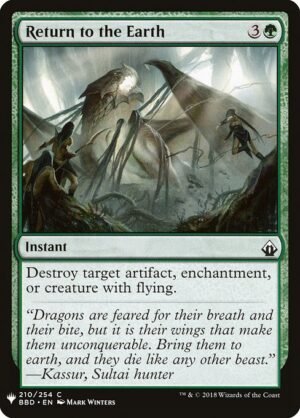 Return to the Earth<br /><span class="collector-number">Collector No. BBD-210</span>