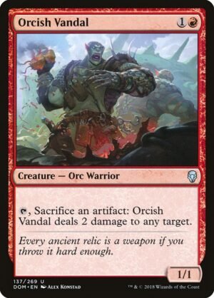 Orcish Vandal<br /><span class="collector-number">Collector No. 137</span>