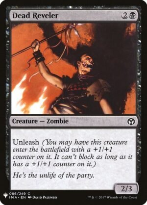 Dead Reveler<br /><span class="collector-number">Collector No. IMA-86</span>