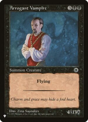 Arrogant Vampire<br /><span class="collector-number">Collector No. POR-79</span>