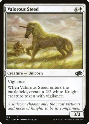 Valorous Steed<br /><span class="collector-number">Collector No. 264</span>