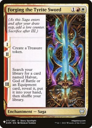 Forging the Tyrite Sword<br /><span class="collector-number">Collector No. KHM-211</span>