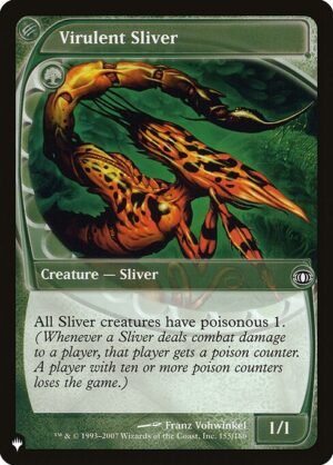 Virulent Sliver<br /><span class="collector-number">Collector No. FUT-155</span>