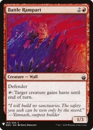 Battle Rampart<br /><span class="collector-number">Collector No. BBD-165</span>