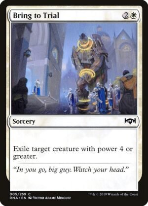 Bring to Trial<br /><span class="collector-number">Collector No. 5</span>