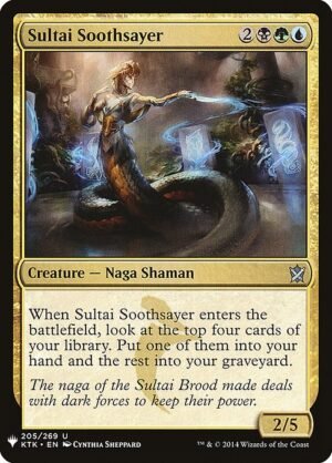 Sultai Soothsayer<br /><span class="collector-number">Collector No. KTK-205</span>