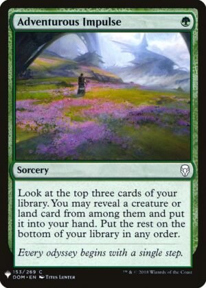 Adventurous Impulse<br /><span class="collector-number">Collector No. DOM-153</span>
