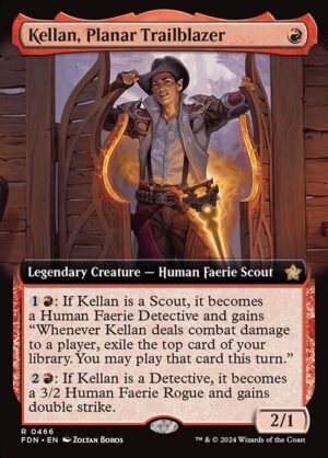 Kellan, Planar Trailblazer - Foil<br /><span class="collector-number">Collector No. 466</span>