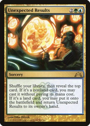 Unexpected Results<br /><span class="collector-number">Collector No. 203</span>