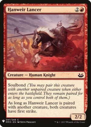 Hanweir Lancer<br /><span class="collector-number">Collector No. MM3-97</span>