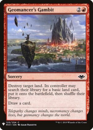 Geomancer's Gambit<br /><span class="collector-number">Collector No. MH1-125</span>
