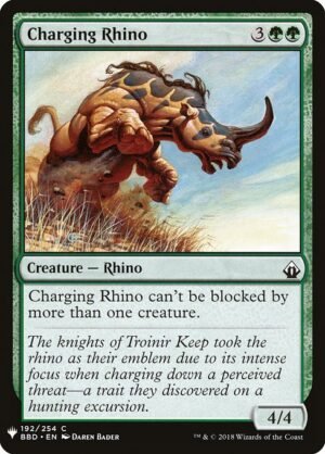 Charging Rhino<br /><span class="collector-number">Collector No. BBD-192</span>