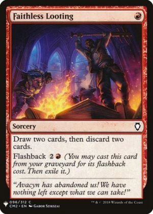 Faithless Looting<br /><span class="collector-number">Collector No. CM2-96</span>