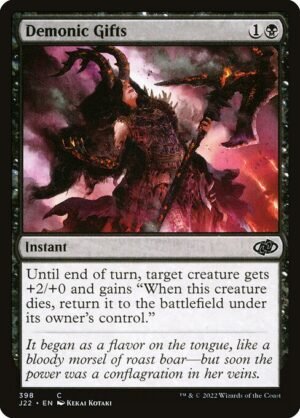 Demonic Gifts<br /><span class="collector-number">Collector No. 398</span>