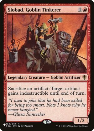 Slobad, Goblin Tinkerer<br /><span class="collector-number">Collector No. C16-133</span>