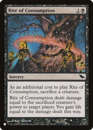 Rite of Consumption<br /><span class="collector-number">Collector No. SHM-76</span>