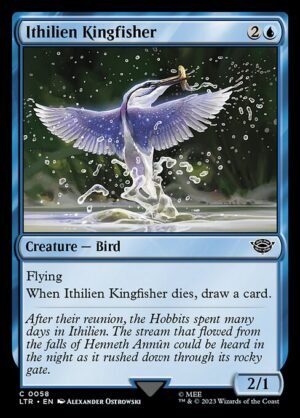 Ithilien Kingfisher<br /><span class="collector-number">Collector No. 58</span>