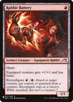 Rabbit Battery<br /><span class="collector-number">Collector No. NEO-157</span>