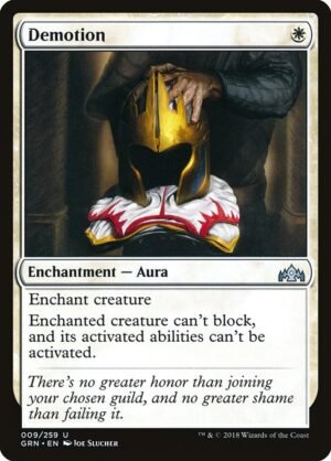 Demotion<br /><span class="collector-number">Collector No. 9</span>