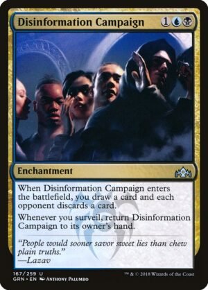 Disinformation Campaign<br /><span class="collector-number">Collector No. 167</span>