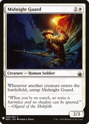 Midnight Guard<br /><span class="collector-number">Collector No. BBD-99</span>